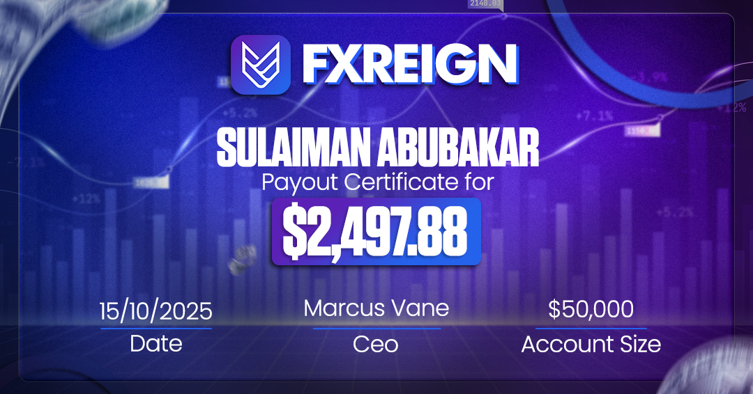 Sulaiman Abubakar payout certificate